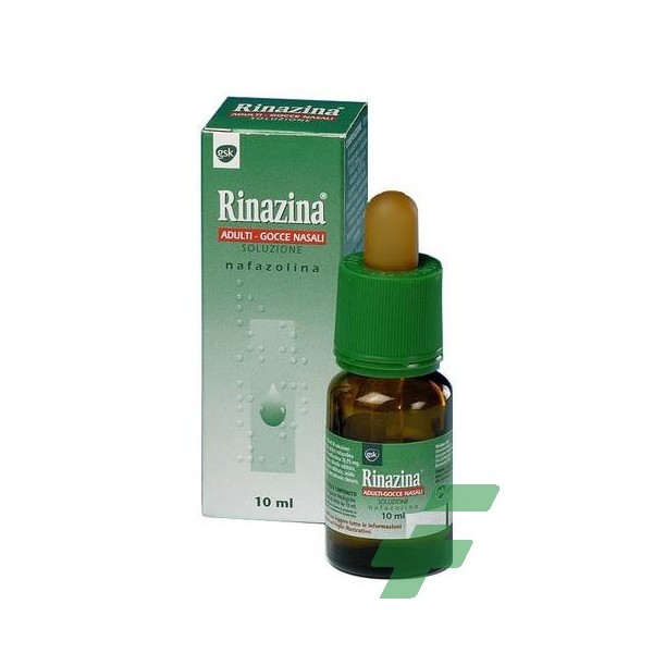 RINAZINA -  1 MG/ML GOCCE NASALI, SOLUZIONE FLACONE 10 ML