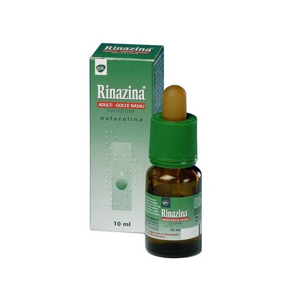 RINAZINA -  1 MG/ML GOCCE NASALI, SOLUZIONE FLACONE 10 ML