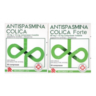 ANTISPASMINA COLICA COMPRESSE RIVESTITE -  10 MG + 10 MG COMPRESSE RIVESTITE 30 COMPRESSE