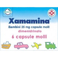 XAMAMINA BAMBINI 25 MG  6 CAPSULE MOLLI