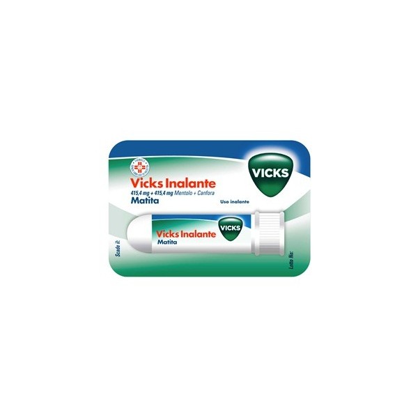 VICKS INALANTE - 415,4MG+415,4MG BASTONCINO NASALE 1 TUBO