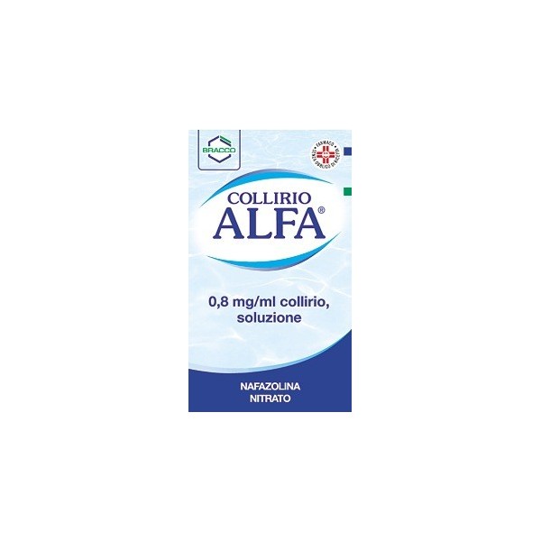 COLLIRIO ALFA 0,8 MG/ML COLLIRIO, SOLUZIONE -  8 MG/ML COLLIRIO, SOLUZIONE FLACONE 10 ML