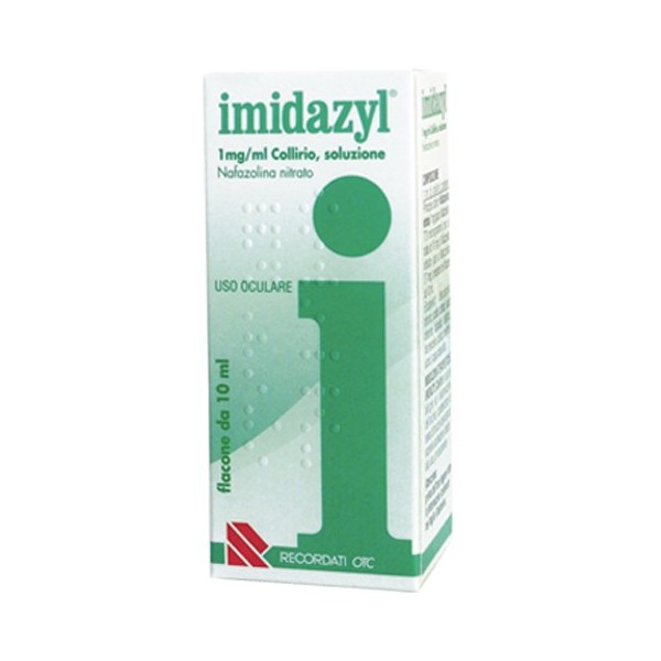 IMIDAZYL 1 MG/ML COLLIRIO, SOLUZIONE -  1 MG/ML COLLIRIO SOLUZIONE 1 FLACONE 10 ML