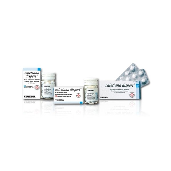 VALERIANA DISPERT 45 MG COMPRESSE RIVESTITE -  45 MG COMPRESSE RIVESTITE 60 COMPRESSE