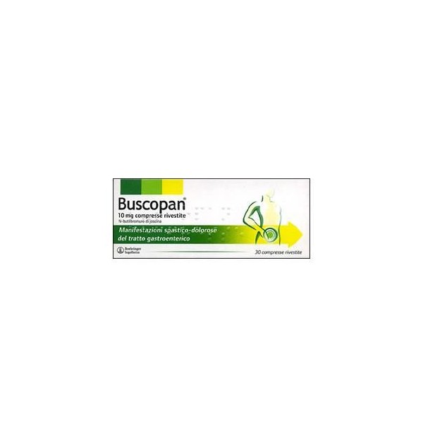 BUSCOPAN COMPRESSE RIVESTITE – SUPPOSTE -  10 MG COMPRESSE RIVESTITE 30 COMPRESSE RIVESTITE