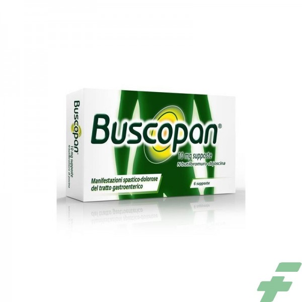 BUSCOPAN COMPRESSE RIVESTITE – SUPPOSTE -  10 MG SUPPOSTE 6 SUPPOSTE