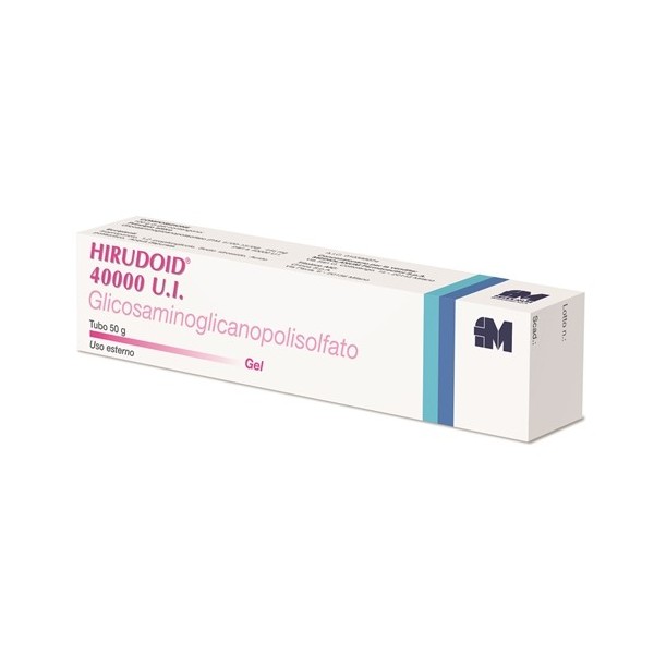 HIRUDOID 40000 U.I. -  40.000 UI GEL TUBO 50 G