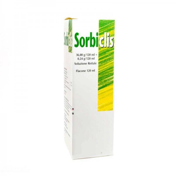 SORBICLIS - ADULTI 36,00 G + 0,24 G SOLUZIONE RETTALE 1 FLACONE DA 120 ML