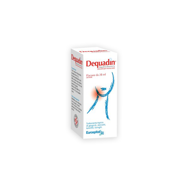 DEQUADIN -  0,5% SOLUZIONE PER MUCOSA ORALE FLACONE 28 ML