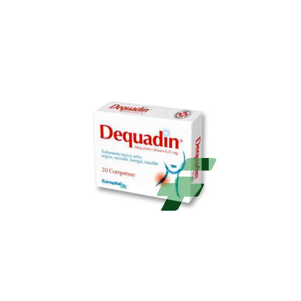 DEQUADIN -  0,25 MG COMPRESSE 20 COMPRESSE