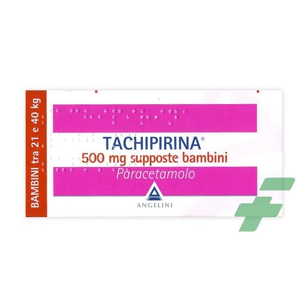 TACHIPIRINA - BAMBINI 500 MG SUPPOSTE 10 SUPPOSTE