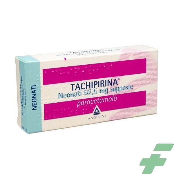 TACHIPIRINA - NEONATI 62, 5 MG SUPPOSTE 10 SUPPOSTE