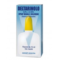 DELTARINOLO 5 MG/ML + 1,25 MG/ML SPRAY NASALE, SOLUZIONE -  0,5% + 0,125% SPRAY NASALE, SOLUZIONE FLACONE 15 ML