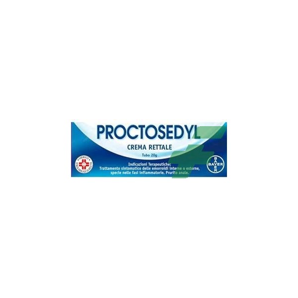 PROCTOSEDYL CREMA RETTALE – SUPPOSTE - CREMA RETTALE TUBO 20 G