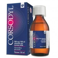 CORSODYL -  200 MG/100 ML SOLUZIONE PER MUCOSA ORALE FLACONE 150 ML