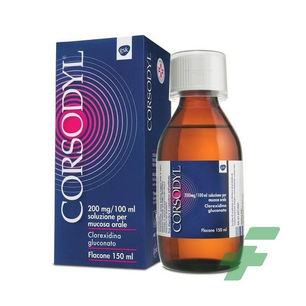 CORSODYL -  200 MG/100 ML SOLUZIONE PER MUCOSA ORALE FLACONE 150 ML