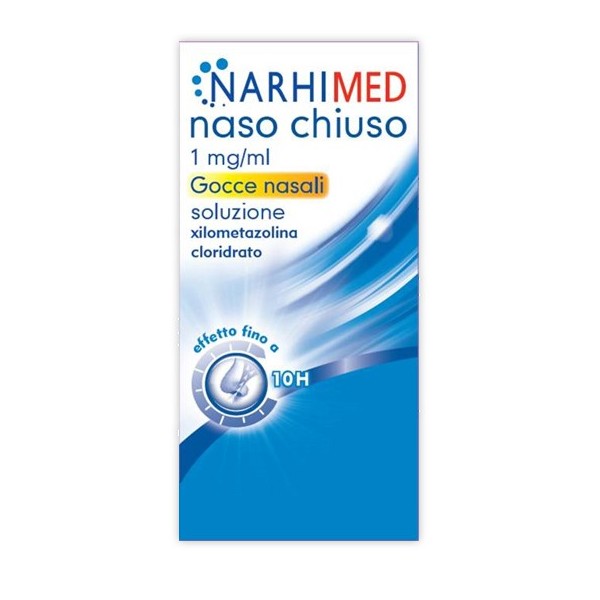 NARHIMED NASO CHIUSO -  1 MG/ML GOCCE NASALI SOLUZIONE ADULTI 1 FLACONE DA 10 ML
