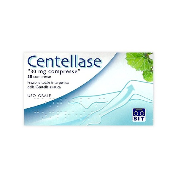 CENTELLASE COMPRESSE -  30 MG COMPRESSE 30 COMPRESSE