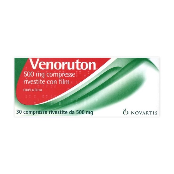 VENORUTON -  500 MG COMPRESSE RIVESTITE CON FILM 30 COMPRESSE
