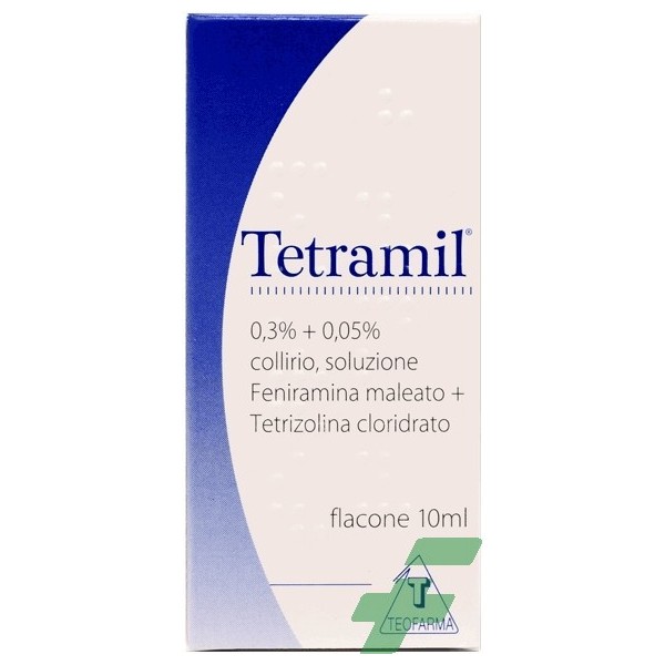 T E T R A M I L 0,3%+0,05% COLLIRIO, SOLUZIONE -  0,3% + 0,05% COLLIRIO, SOLUZIONE FLACONE DA 10 ML