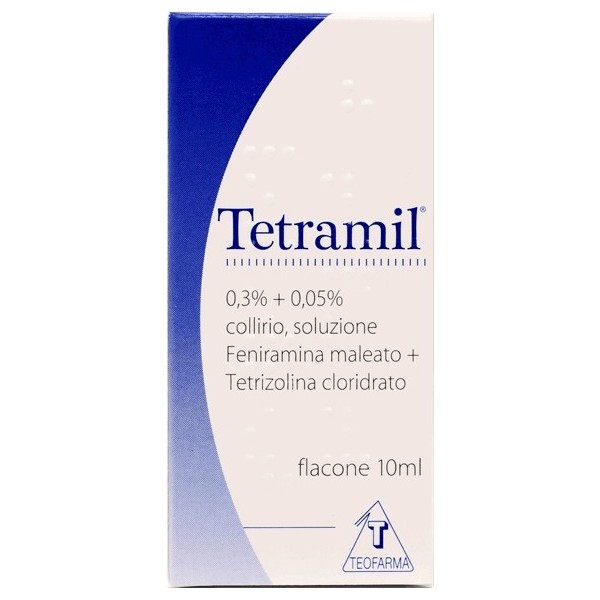 T E T R A M I L 0,3%+0,05% COLLIRIO, SOLUZIONE -  0,3% + 0,05% COLLIRIO, SOLUZIONE FLACONE DA 10 ML