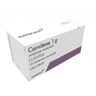 CARNITENE -  1 G COMPRESSE MASTICABILI  BLISTER ALU/ALU 10 COMPRESSE