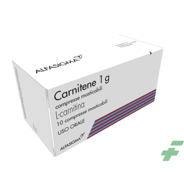 CARNITENE -  1 G COMPRESSE MASTICABILI  BLISTER ALU/ALU 10 COMPRESSE