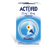 ACTIFED -  2,5 MG + 60 MG COMPRESSE 12 COMPRESSE