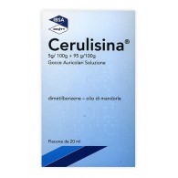 CERULISINA 4,6G /100 ML + 87 G/100 ML GOCCE AURICOLARI SOLUZIONE - 4,6 G / 100 ML + 87 G / 100 ML GOCCE AURICOLARI SOLUZIONE...