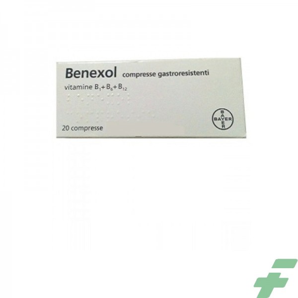 BENEXOL - COMPRESSE GASTRORESISTENTI, 20 COMPRESSE IN FLACONE HDPE