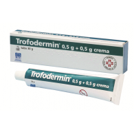 TROFODERMIN -  0,5 G + 0,5 G CREMA TUBO 30 G