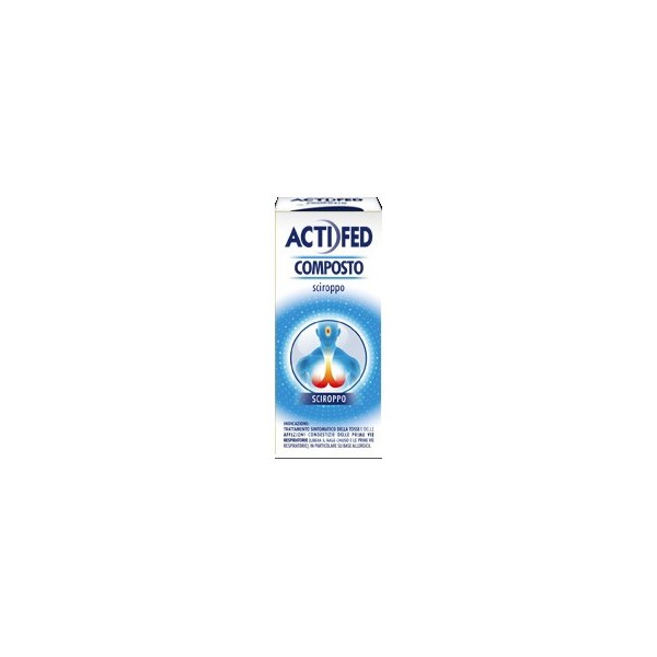 ACTIFED COMPOSTO SCIROPPO - SCIROPPO FLACONE 100 ML