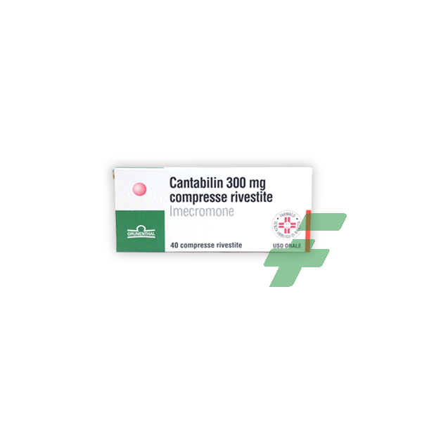 CANTABILIN 30 MG COMPRESSE RIVESTITE -  300 MG COMPRESSE RIVESTITE 40 COMPRESSE