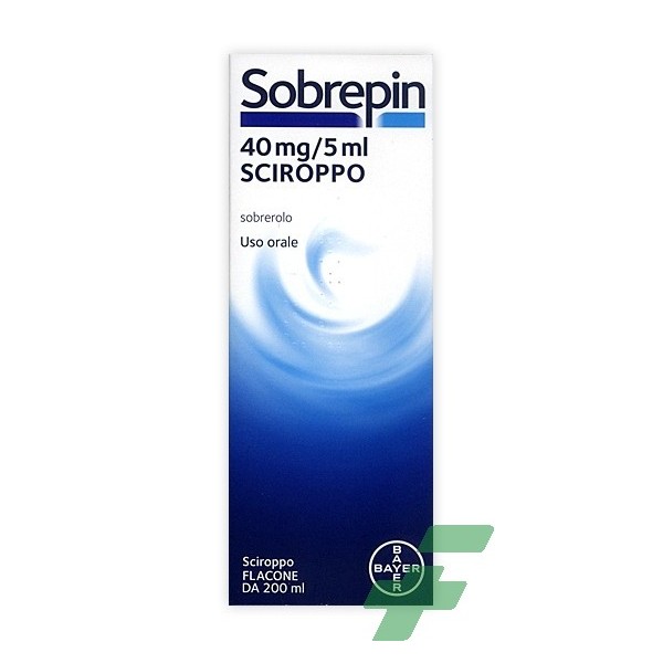 SOBREPIN -  40 MG/5 ML SCIROPPO FLACONE DA 200 ML