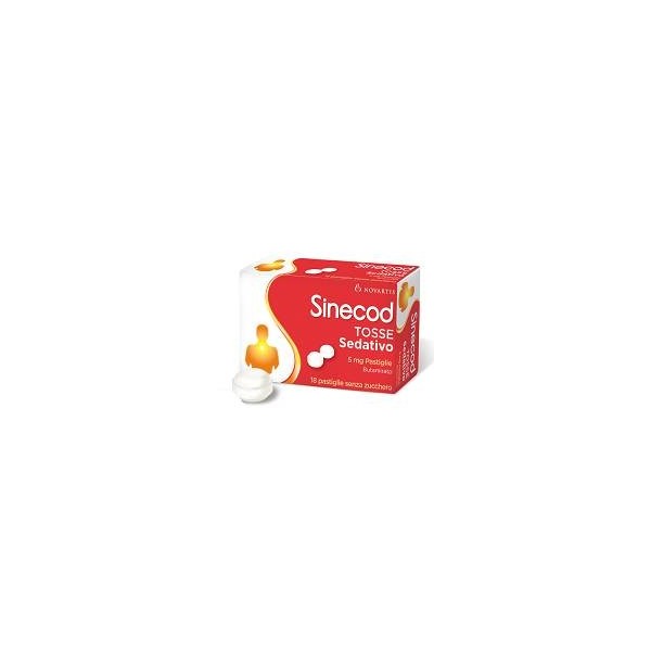 SINECOD TOSSE SEDATIVO -  5 MG PASTIGLIE 18 PASTIGLIE