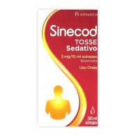 SINECOD TOSSE SEDATIVO -  3 MG/10 G SCIROPPO FLACONE DA 200 ML CON MISURINO TARATO