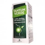 TANTUM VERDE 0,15% SOLUZIONE PER MUCOSA ORALE -  0,15% SOLUZIONE PER MUCOSA ORALE FLACONE NEBULIZZATORE 30 ML