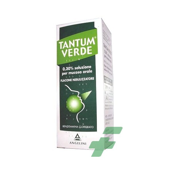 TANTUM VERDE 0,30% SOLUZIONE PER MUCOSA ORALE -  0,30% SOLUZIONE PER MUCOSA ORALE FLACONE NEBULIZZATORE 15 ML