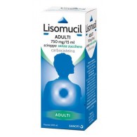 LISOMUCIL TOSSE MUCOLITICO -  750 MG/15 ML SCIROPPO SENZA ZUCCHERO FLACONE 200 ML