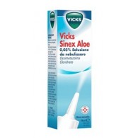 VICKS SINEX ALOE 0,05% SOLUZIONE DA NEBULIZZARE - ALOE 0,05% SOLUZIONE DA NEBULIZZARE FLACONE NEBULIZZATORE 15 ML