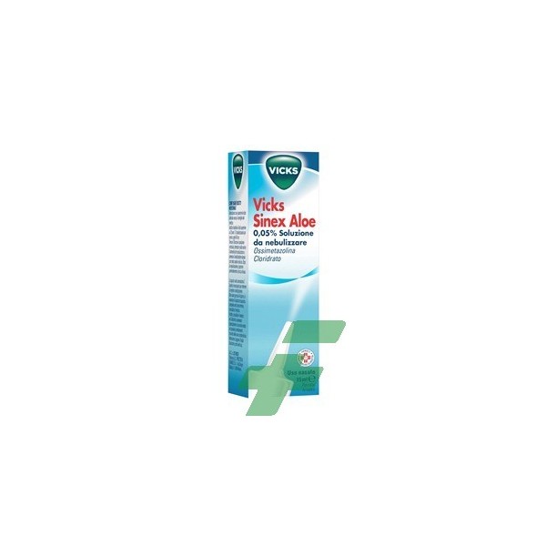 VICKS SINEX ALOE 0,05% SOLUZIONE DA NEBULIZZARE - ALOE 0,05% SOLUZIONE DA NEBULIZZARE FLACONE NEBULIZZATORE 15 ML