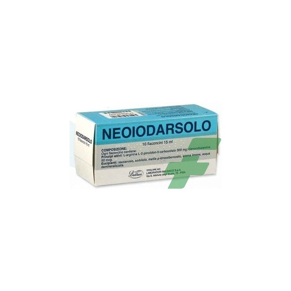 NEOIODARSOLO - 10 FLACONCINI ORALI 15 ML