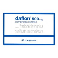 DAFLON 500 MG COMPRESSE RIVESTITE CON FILM -  500 MG COMPRESSE RIVESTITE CON FILM 30 COMPRESSE