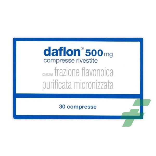 DAFLON 500 MG COMPRESSE RIVESTITE CON FILM -  500 MG COMPRESSE RIVESTITE CON FILM 30 COMPRESSE