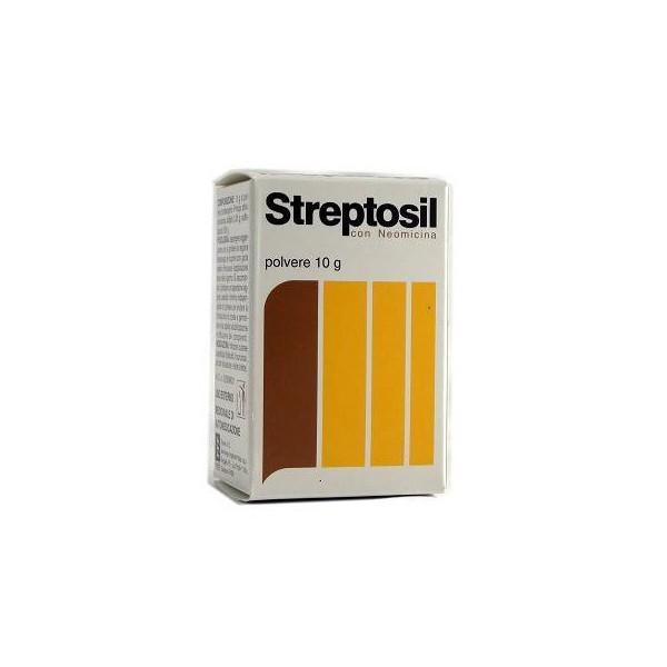 STREPTOSIL CON NEOMICINA -  99,5% + 0,5% POLVERE CUTANEA 10 G IN FLACONE PE