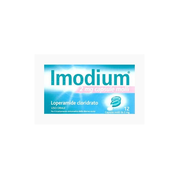 IMODIUM 2 MG -  2 MG CAPSULE MOLLI 12 CAPSULE