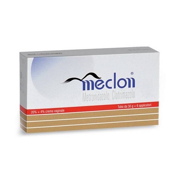 MECLON  CREMA VAGINALE – SOLUZIONE VAGINALE  -  20% + 4% CREMA VAGINALE TUBO 30 G + 6 APPLICATORI