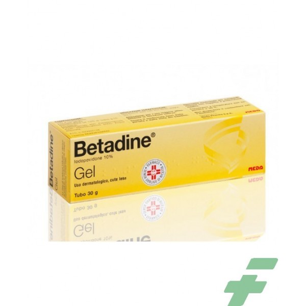 BETADINE soluzione cutanea, alcolica BETADINE gel BETADINE collutorio BETADINE garze impregnate -  10% GEL TUBO 30 G