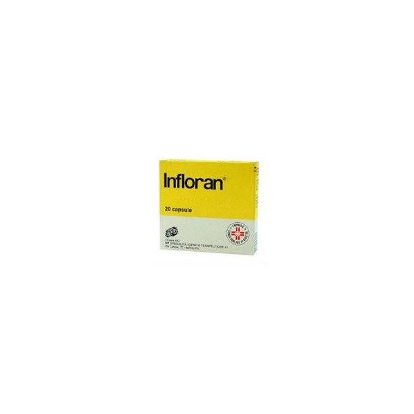 INFLORAN CAPSULE RIGIDE -  250 MG CAPSULE RIGIDE 20 CAPSULE