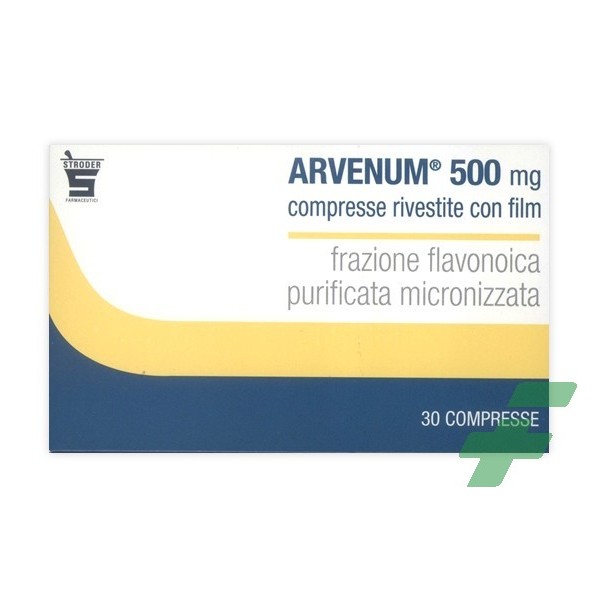 ARVENUM 500 MG COMPRESSE RIVESTITE CON FILM -  500 MG COMPRESSE RIVESTITE CON FILM 30 COMPRESSE
